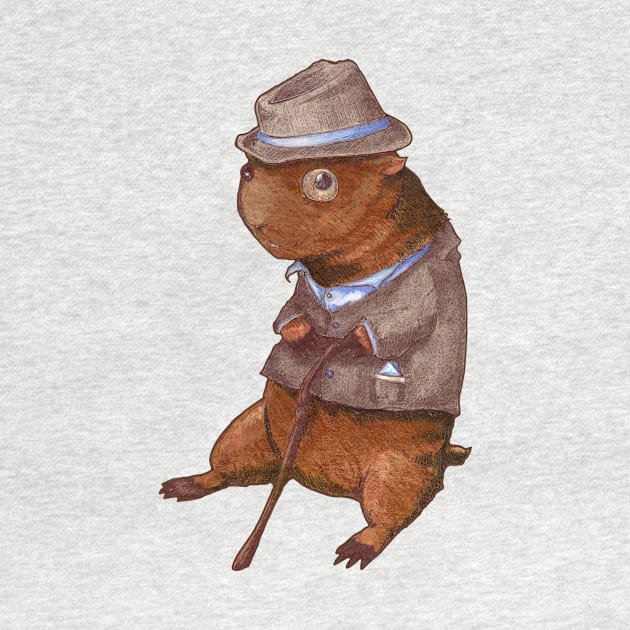 Cornwallace, Gentleman Wombat by FishWithATopHat